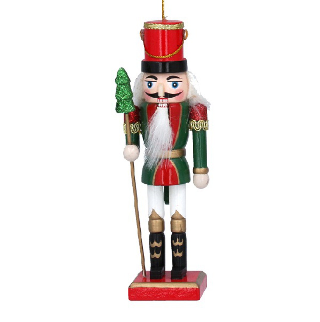Wood Nutcracker, Red Hat 14cm *ETA Nov image 0